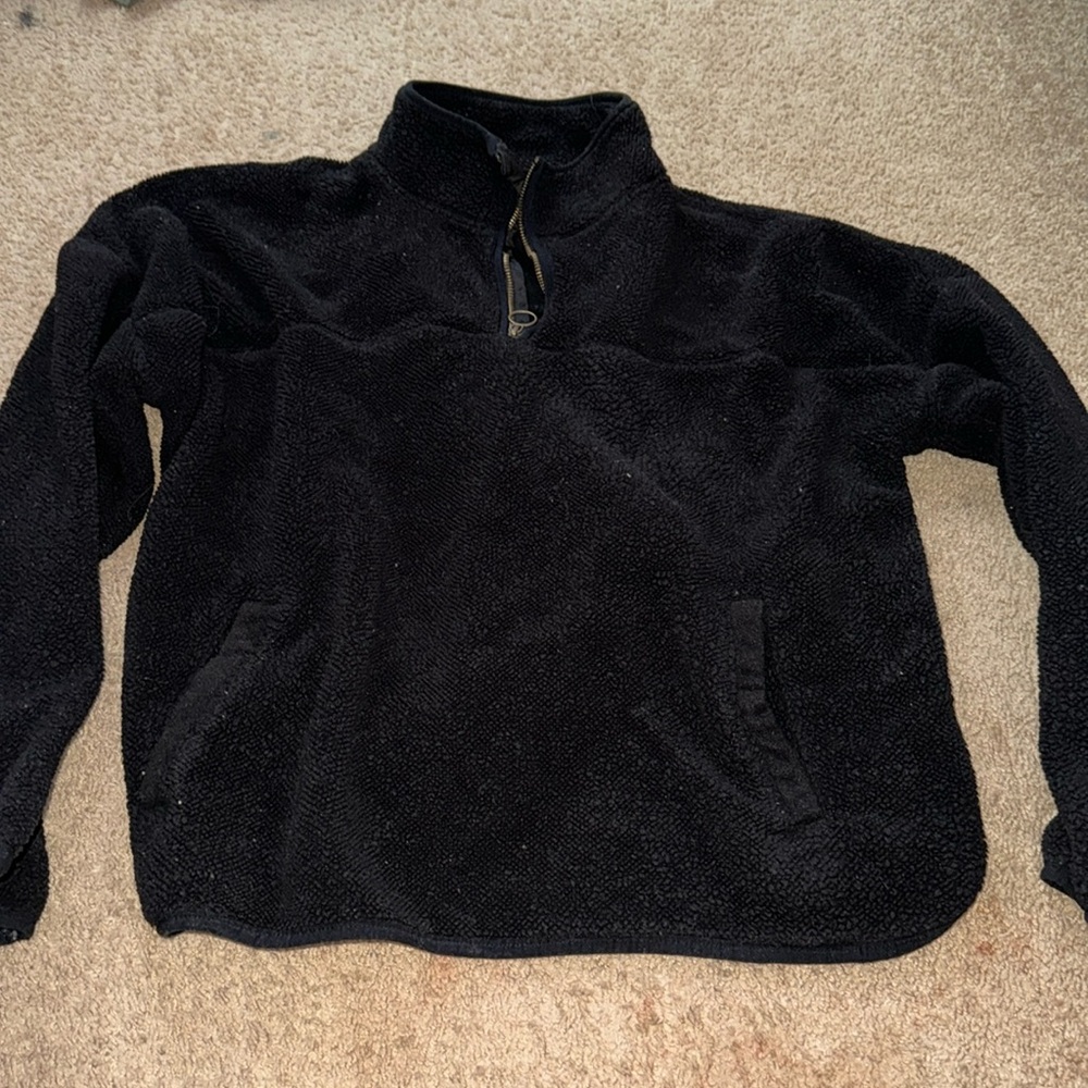 Black Quarter Zip